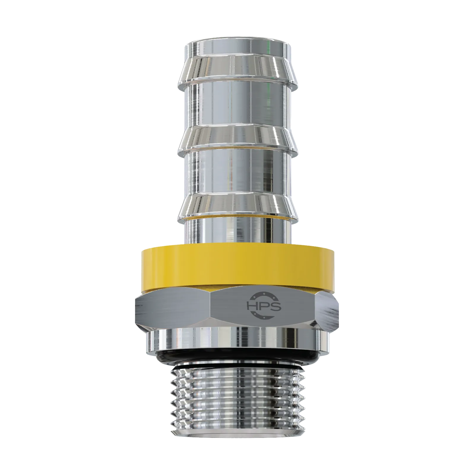 Straight male thread for push-lock hose adaptor