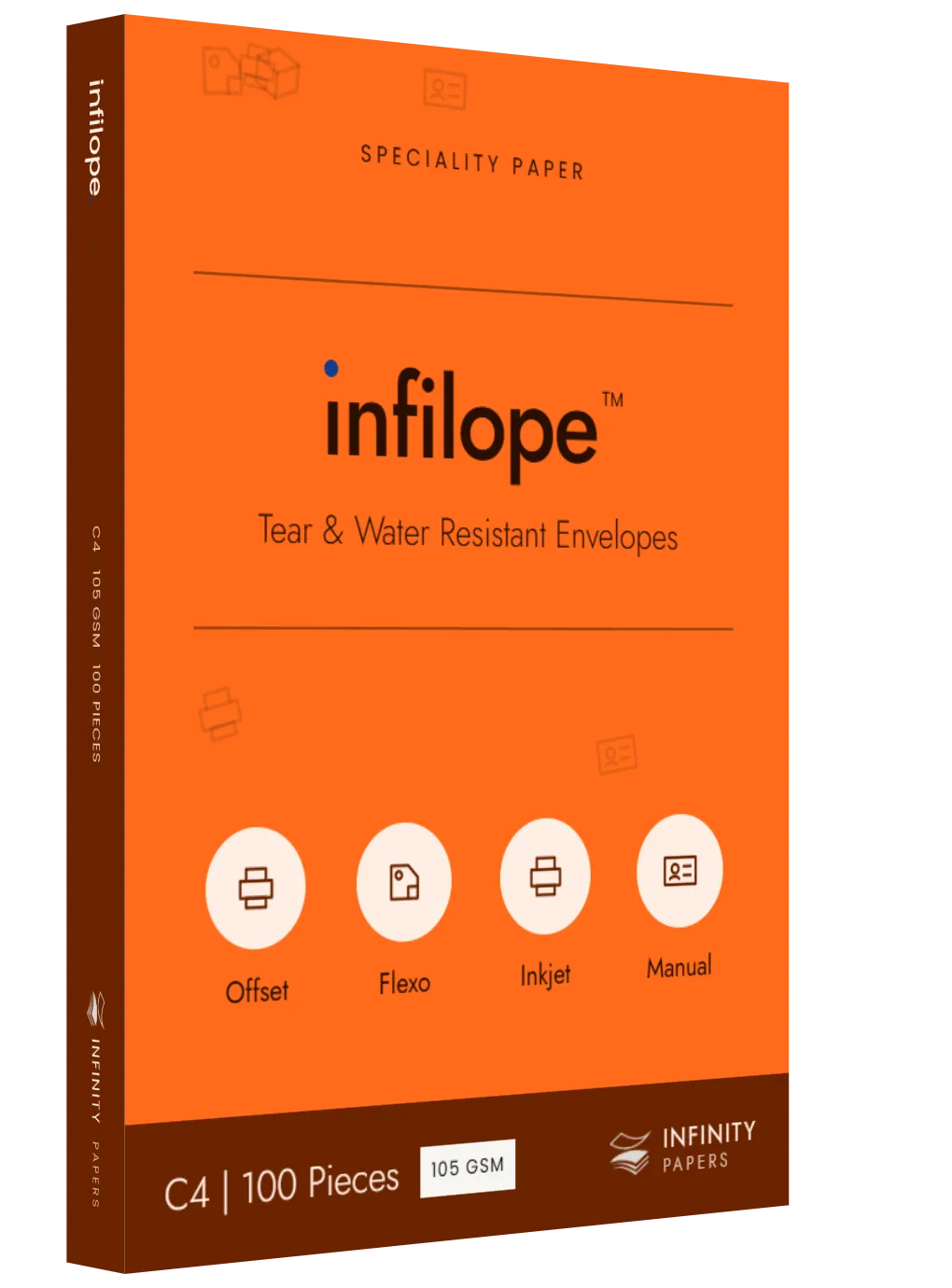 InfiLope — Tear & Water Resistant Envelopes