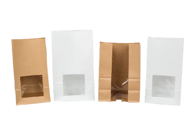 Block Bottom Bags