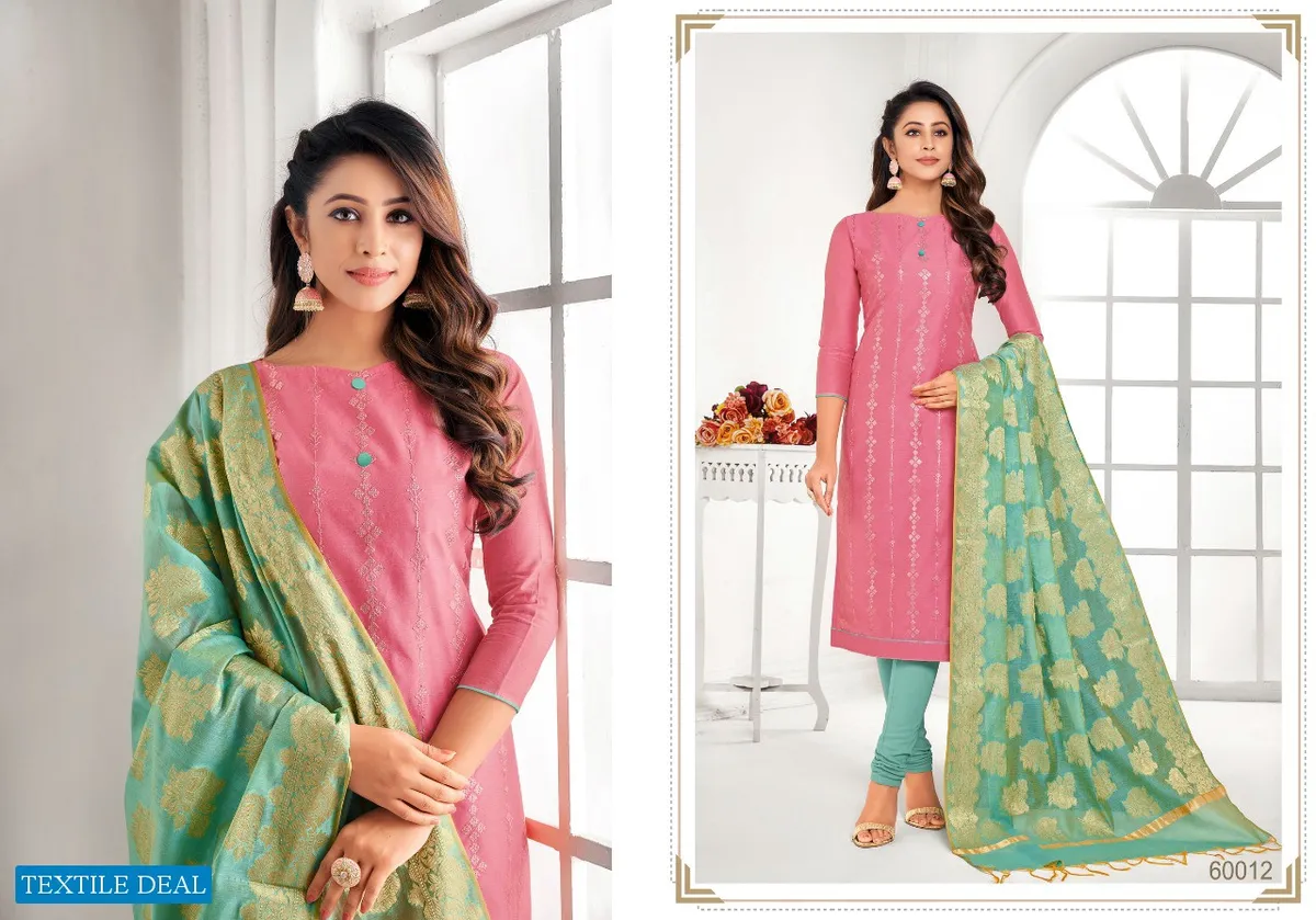 Kapil Tex Banarashi Silk Wholesale Dress Material view 6