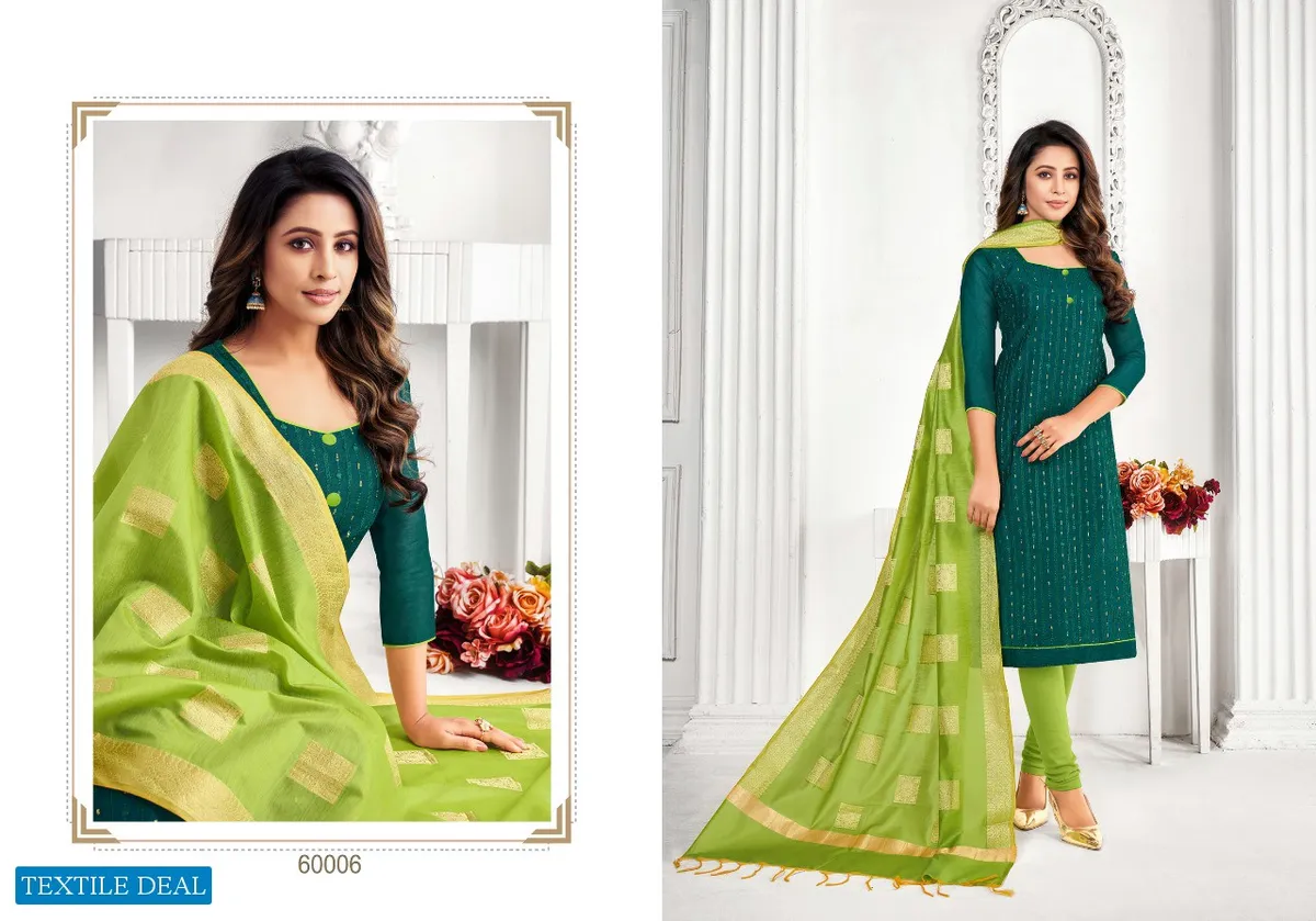 Kapil Tex Banarashi Silk Wholesale Dress Material view 7