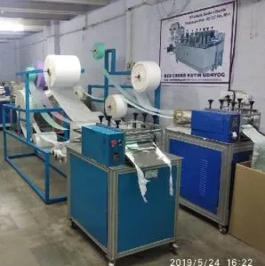 N 95 MASK MAKING MACHINE