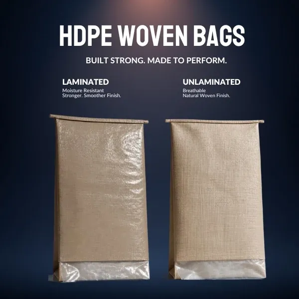 HDPE Laminated / Unlamianted Woven Bags