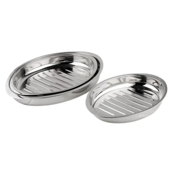 Oval Liner Roasting Tin with/without Grill
