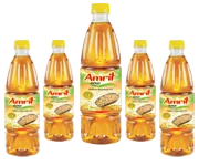 Amrit Gold and Phagun Kachchi Ghani Mustard oil view 4