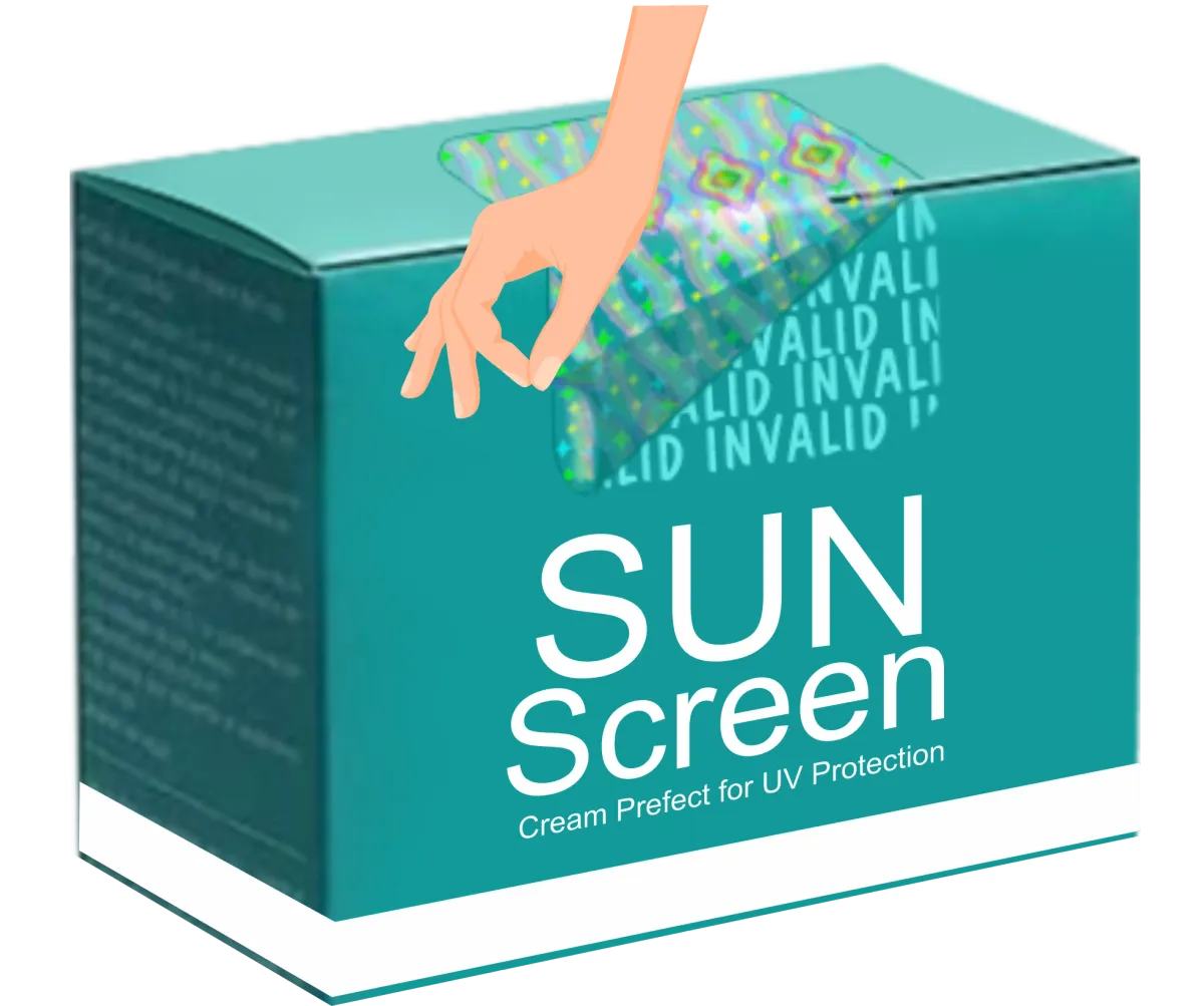 Hologram Warranty Sticker