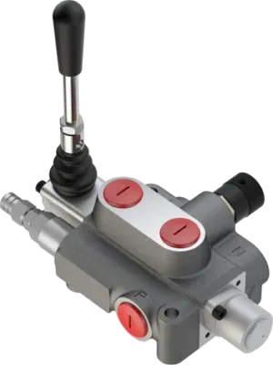 DUEL ACTION SINGLE SPOOL MONOBLOCK VALVE 60 Ltr. view 2