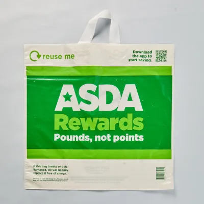 Sustainable Flat Bags Made with Recycled Plastic