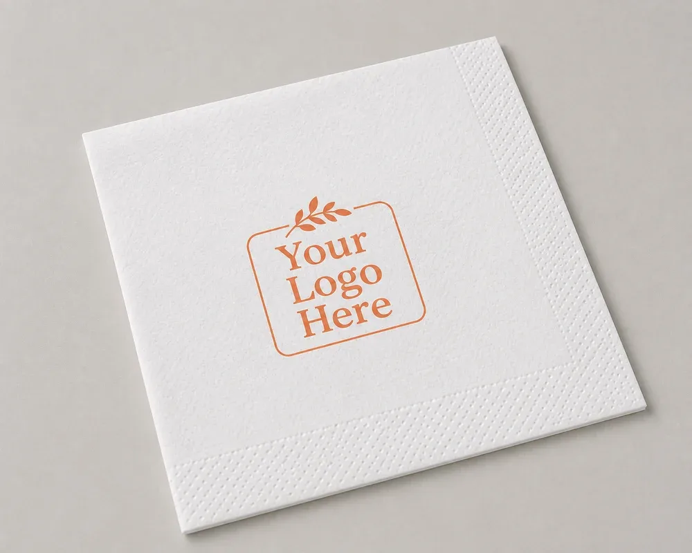 Tissue Paper With Logo Print (1 Ply, 50 Sheets, ₹15/Pack)