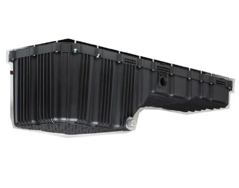 Oil pans made of plastic