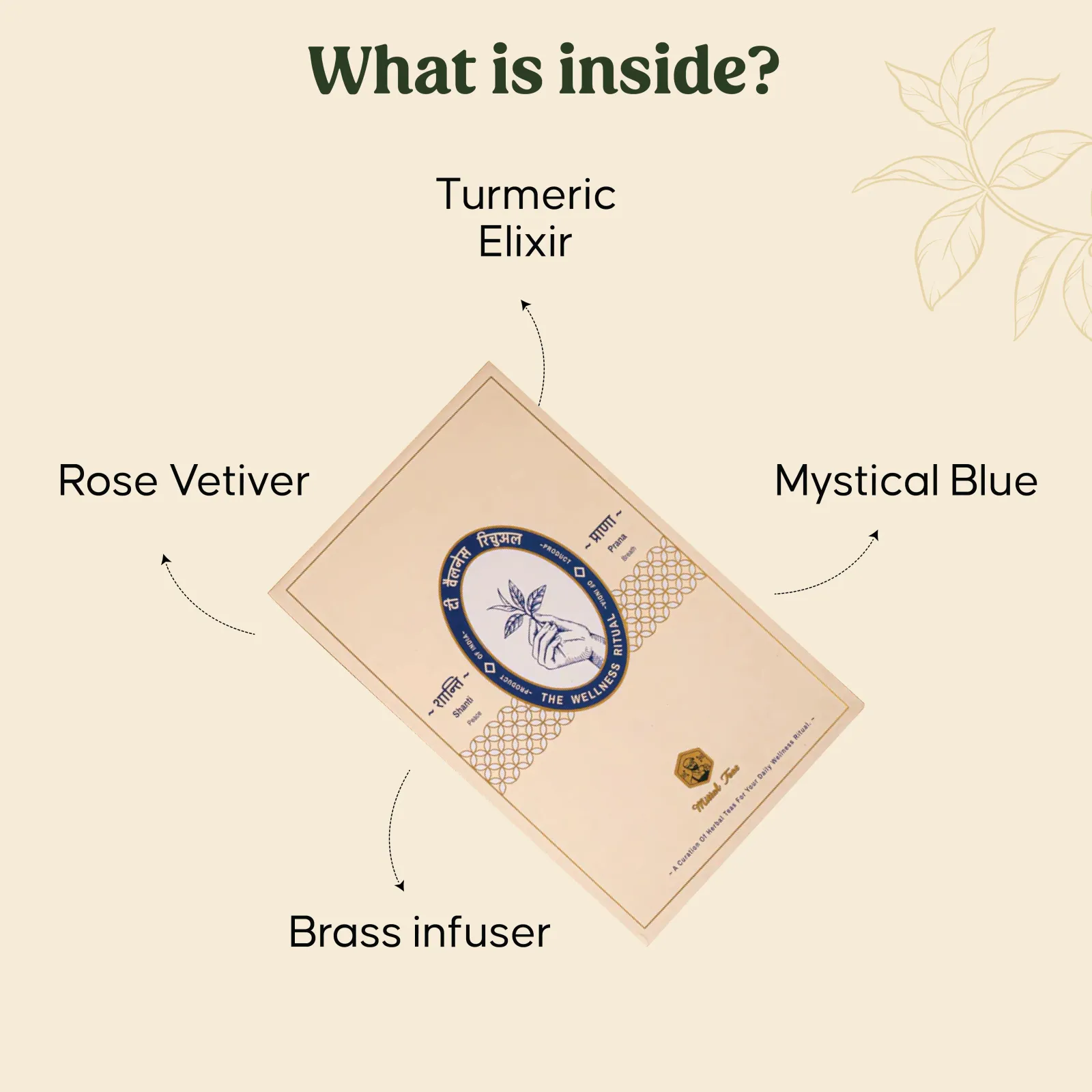 Mittal Teas Refreshing Mystical Blue Herbal Tea | 20 Eco Friendly Pyramid Bags | 100% Organic Ingredients |40 GM view 2