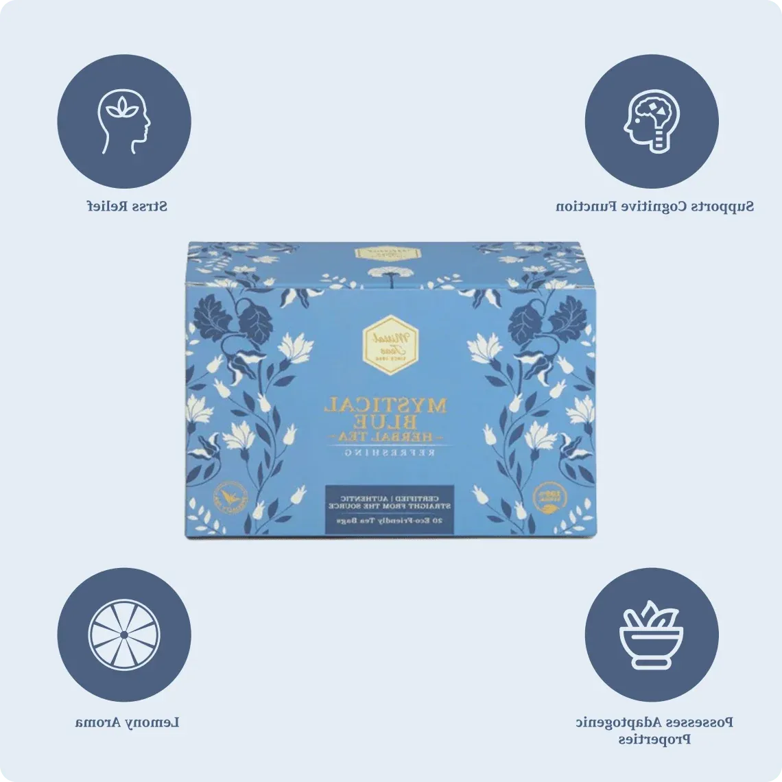 Mystical Blue Herbal Tea - 20 Tea Bags