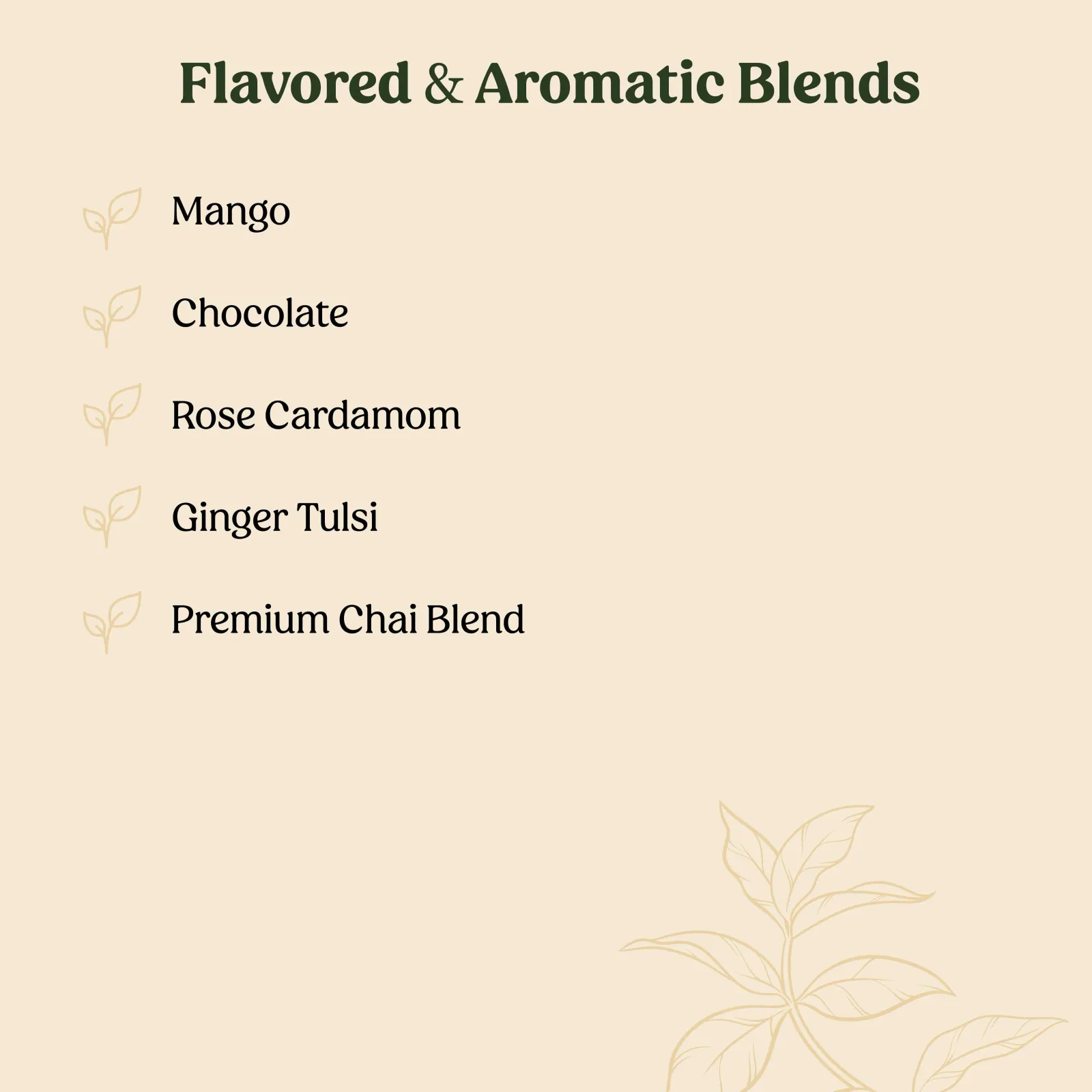Chai Variants(Masala, Ginger Tulsi,& 9 others) view 3