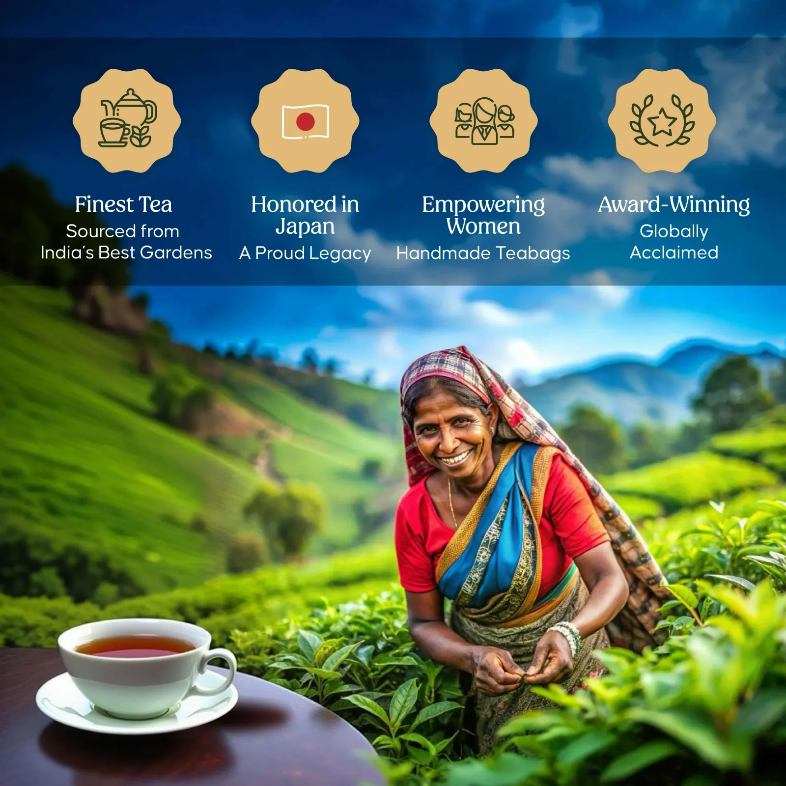 Chai Variants(Masala, Ginger Tulsi,& 9 others) view 4
