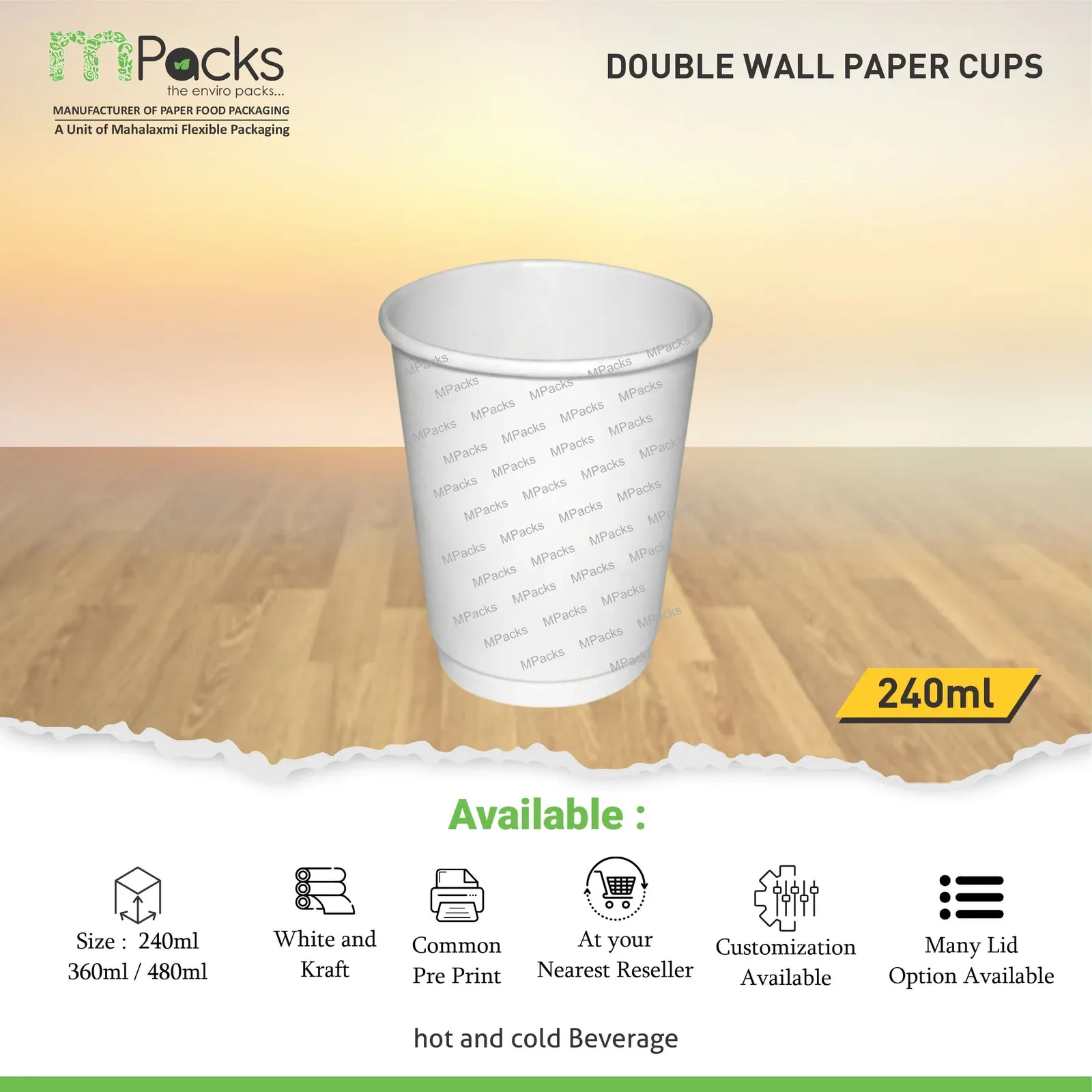 Paper Cup Double Wall