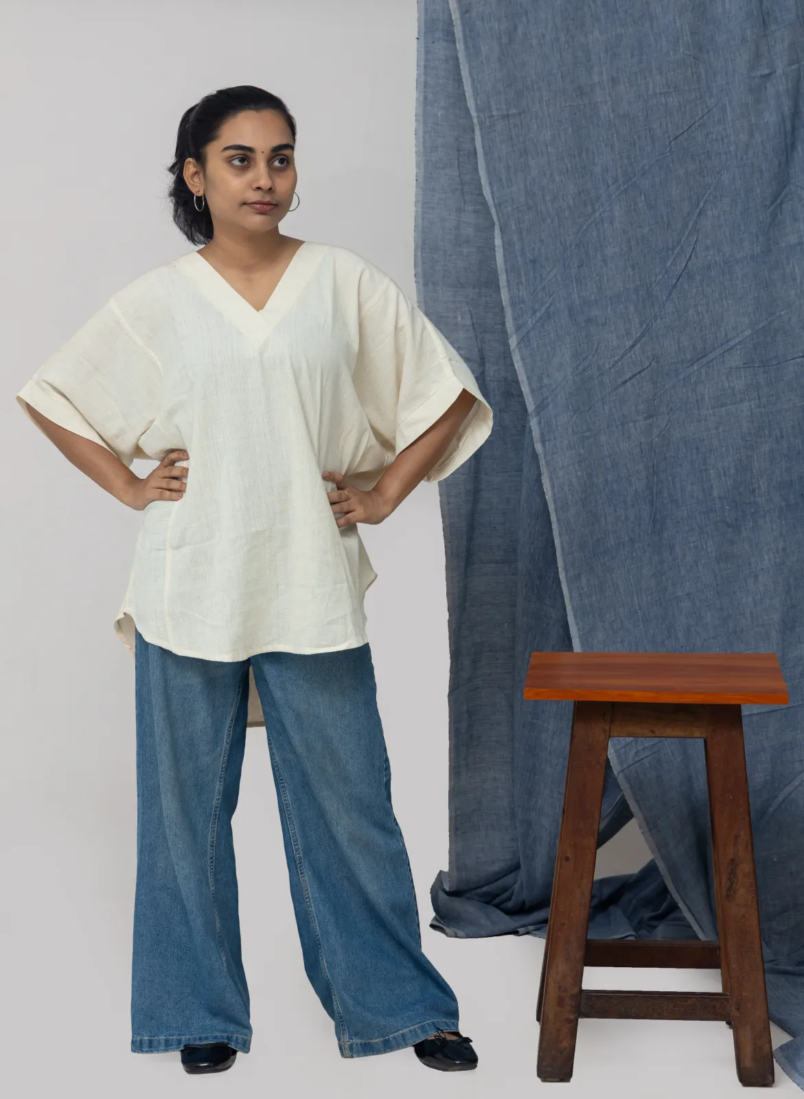 Sangeeta Top Kora Plain