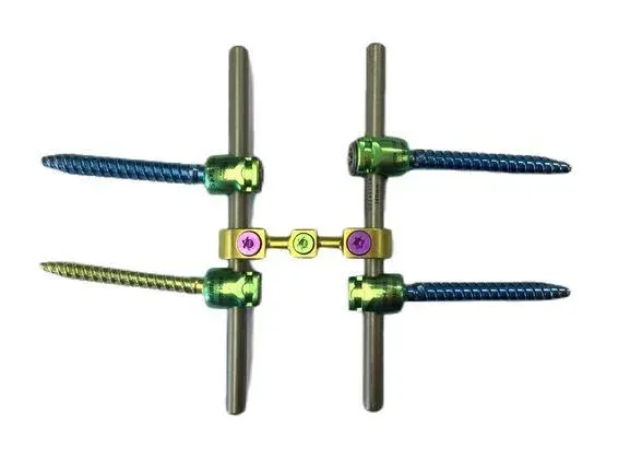 Pedicle rods and head assembly