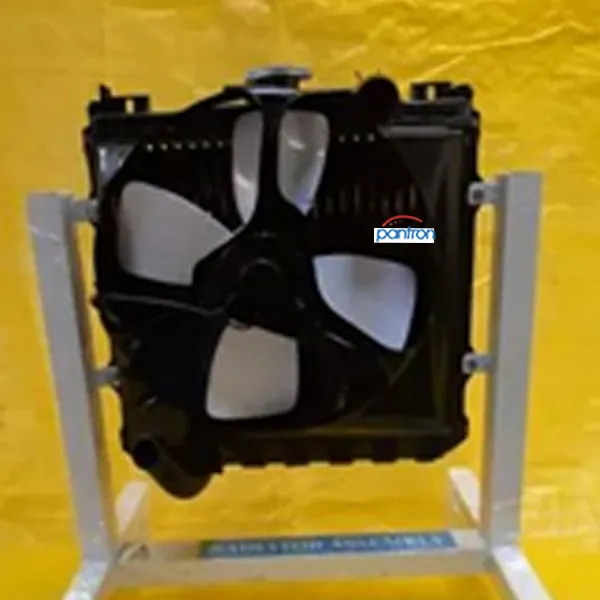 Cut Section Models of Radiator