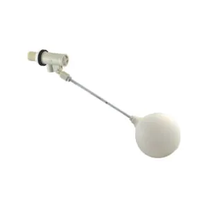 Float Valve With Rod And Ball