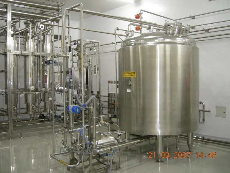 PW & WFI Storage and Distribution System