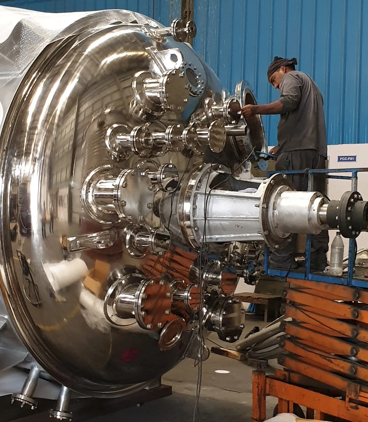 Precision Engineered Reactors & Sterile Heat Exchangers