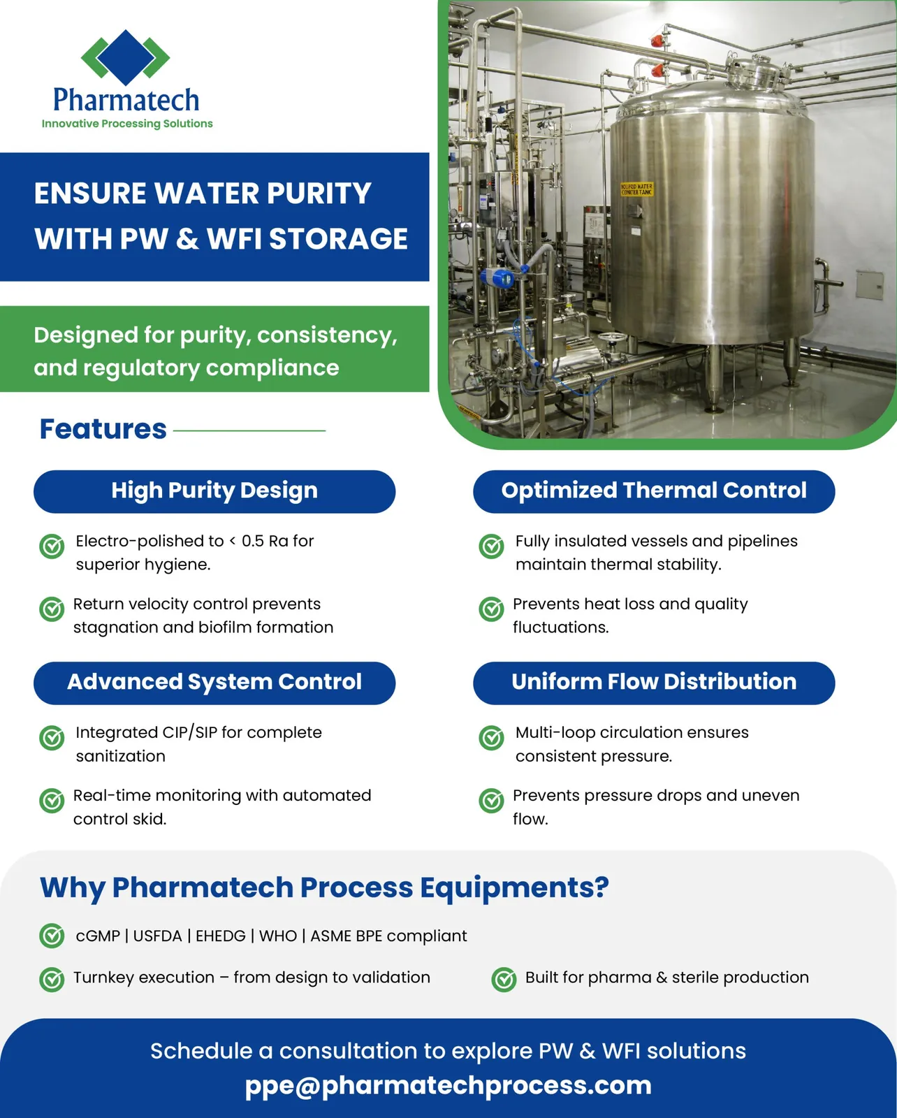 PW & WFI Storage Systems
