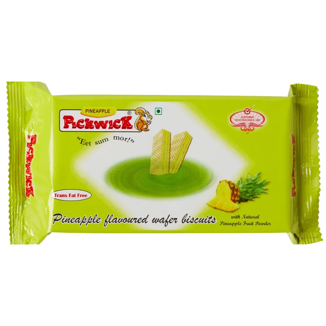 Pineapple Flavoured Wafer Biscuits