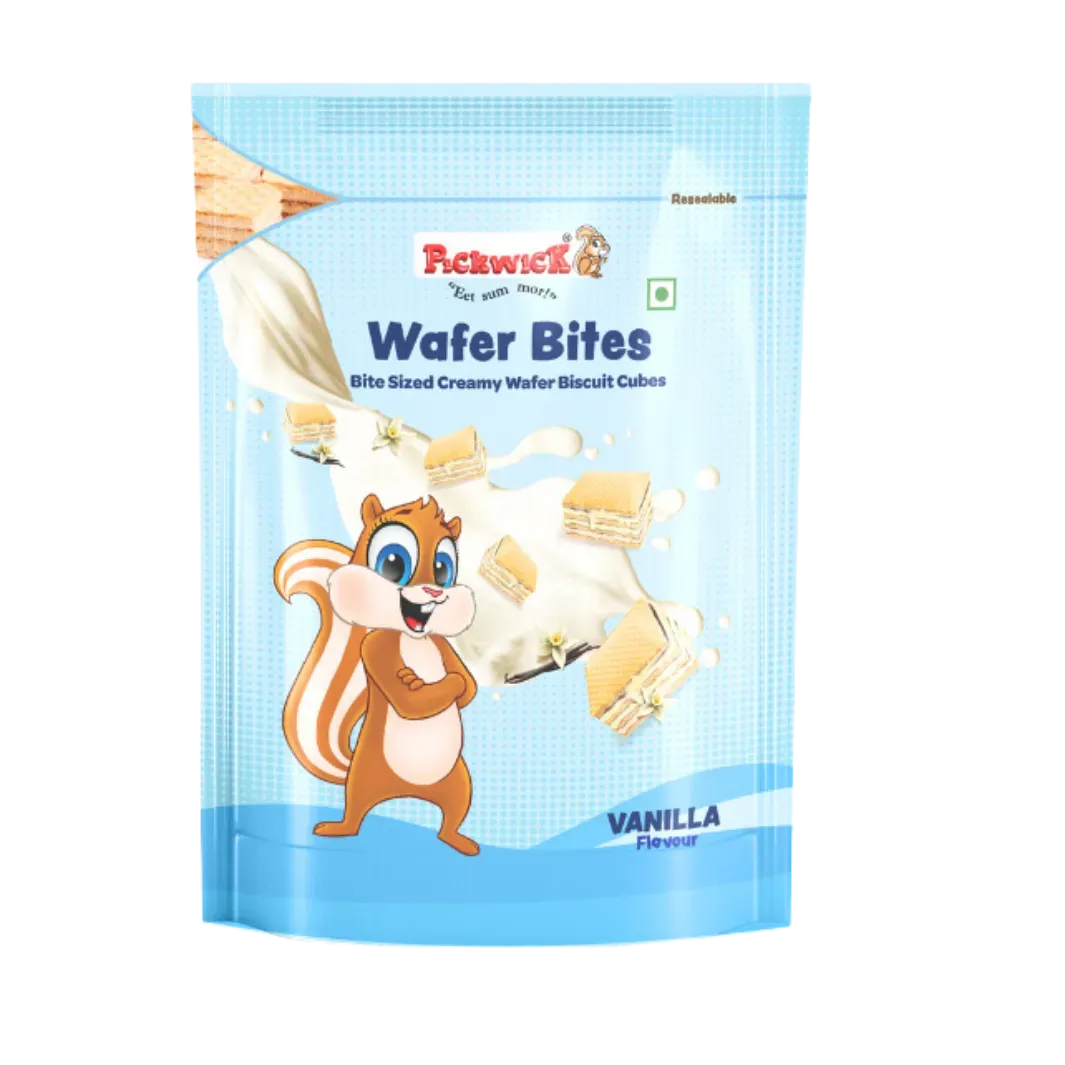 Bite Sized Creamy Wafer Biscuit Cubes view 2