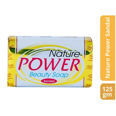 Nature Power Beauty Soap (Sandal) - 125 gm