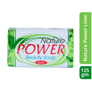 Nature Power Beauty Soap (Lime) - 125 gm