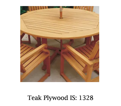 Teak Plywood IS :1328