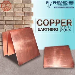Copper Earthing Plate
