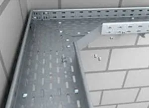 Perforated L Bend Cable Tray