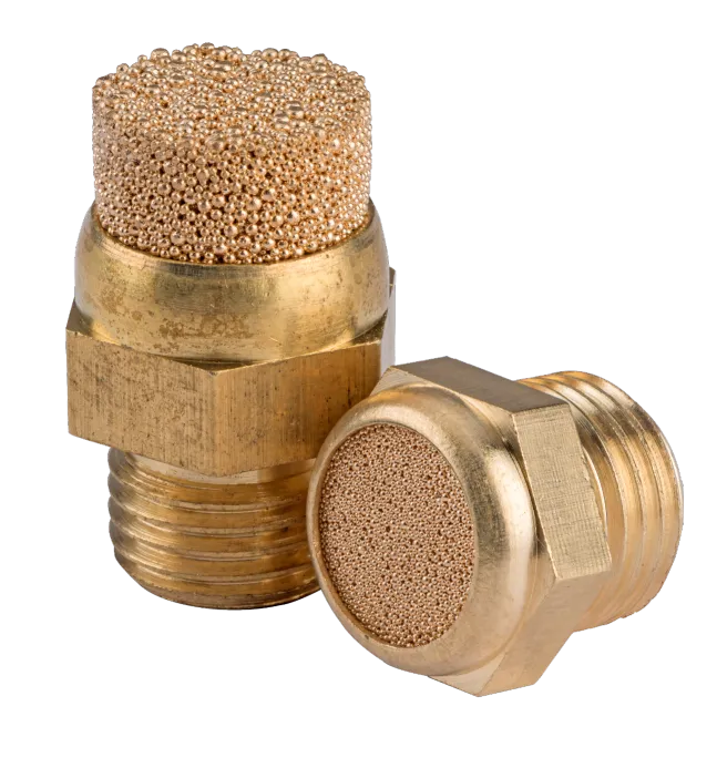Sintered Bronze Silencers