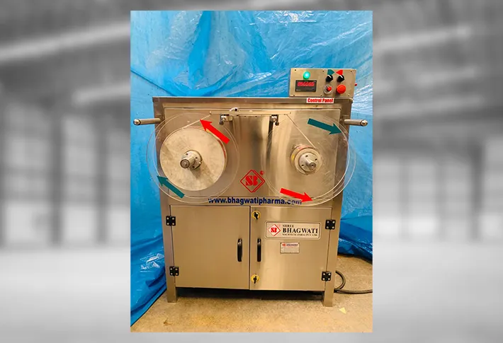 Automatic Label Roll Counting and Winding Machine