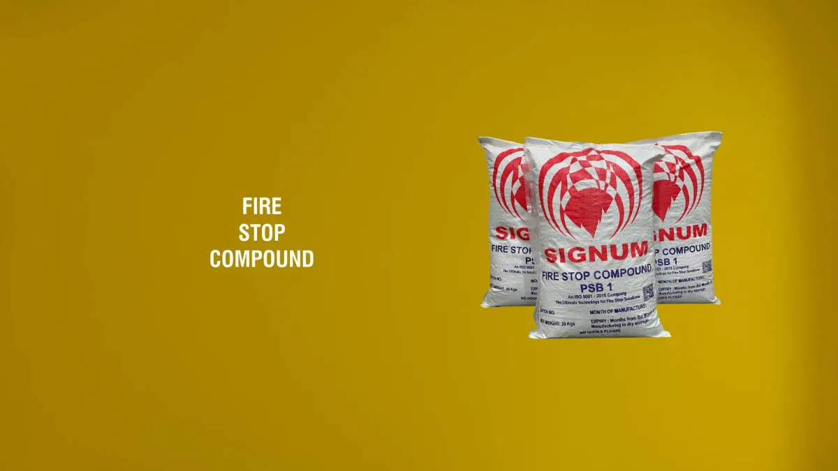 Fire Stop Mortar Compound