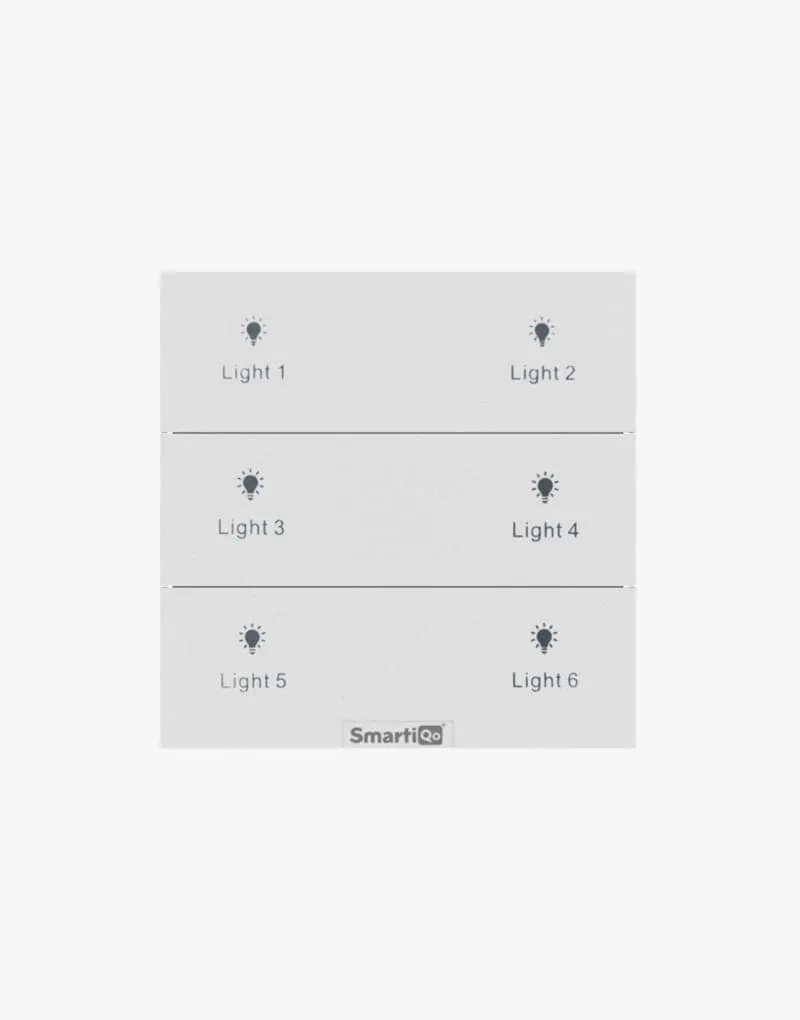 Kinetic Switch 6 Gang