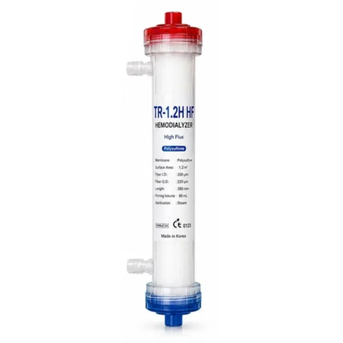 Tr-1.2h Hf Hemodialyzer, Membrane Area: 1.8 M², Dialyzer type: High flux