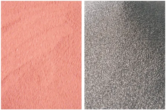 POWDERS - TIN, COPPER