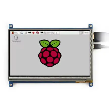 7 inch LCD Capacitive Touch Screen Display with HDMI for Raspberry Pi (800 x 480 Resolution)