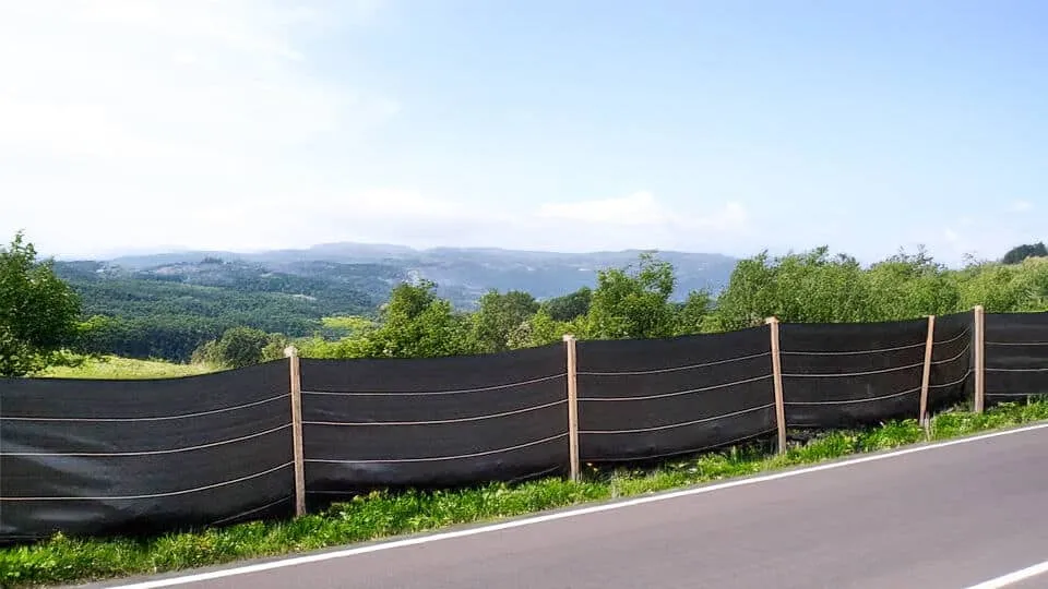 Silt Fence view 2