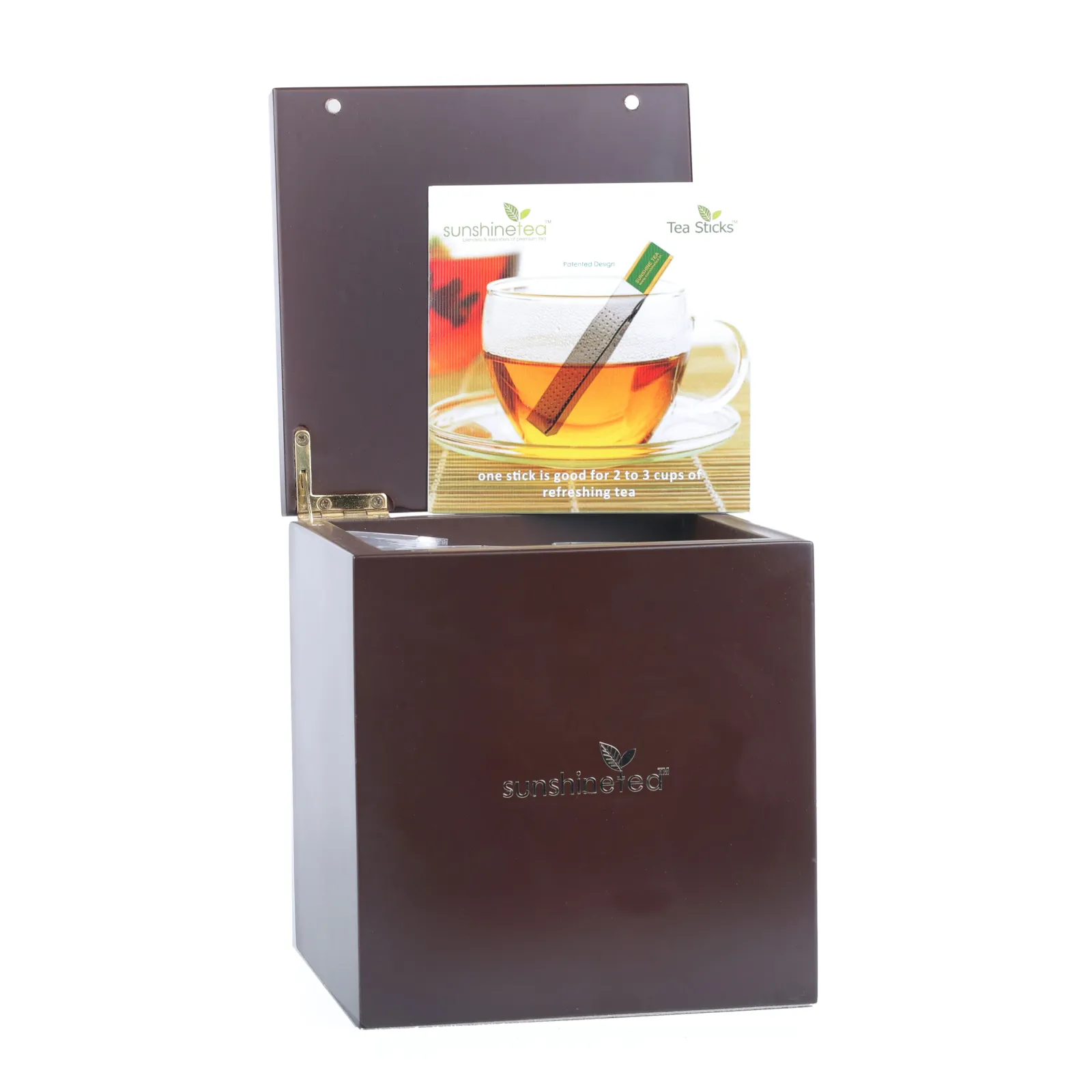 DESIGNER GIFT BOX OF 25 STICKS (COLOUR: BROWN) view 3