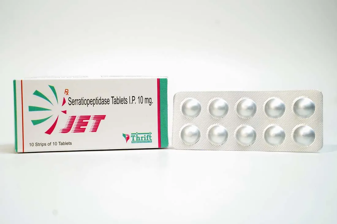 Serratiopeptidase Tablets I.P. 10mg.