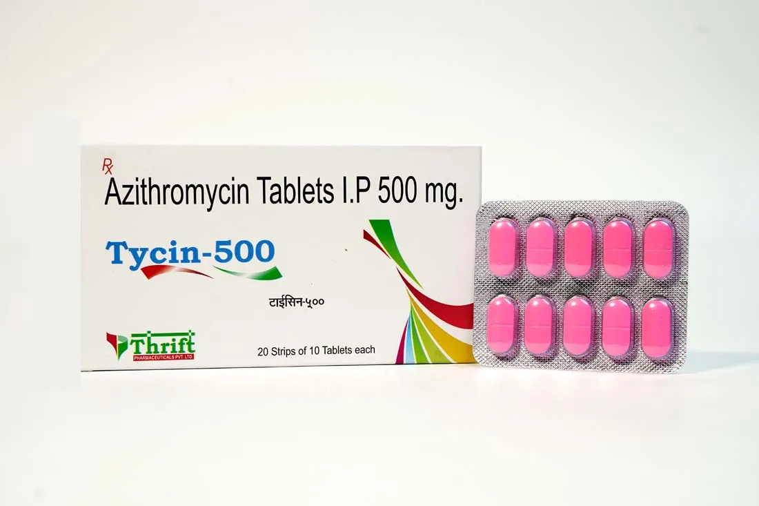 Azithromycin Tablets I.P. 500 mg