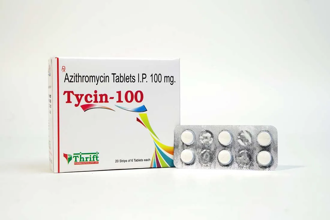 Azithromycin Tablets I.P. 100mg