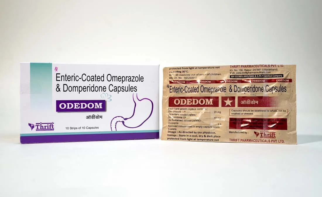 Enteric Coated Omeprazole & Domperidone Capsules