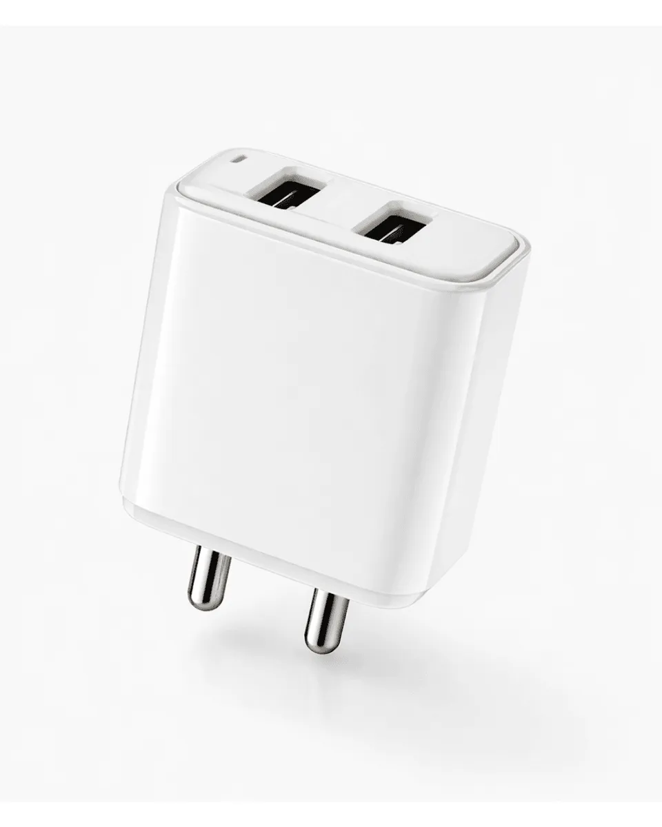 12W Dual USB Charger | BIS Certified QC Adapter