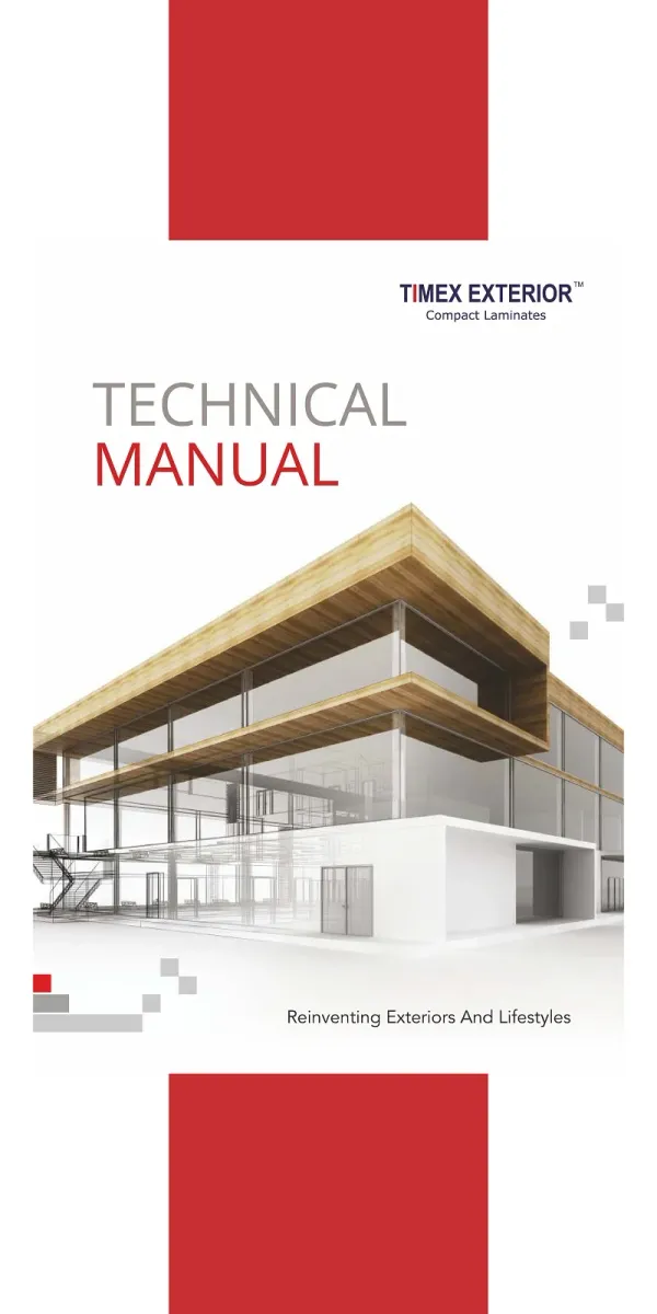 Timex Exterior HPL Technical Manual