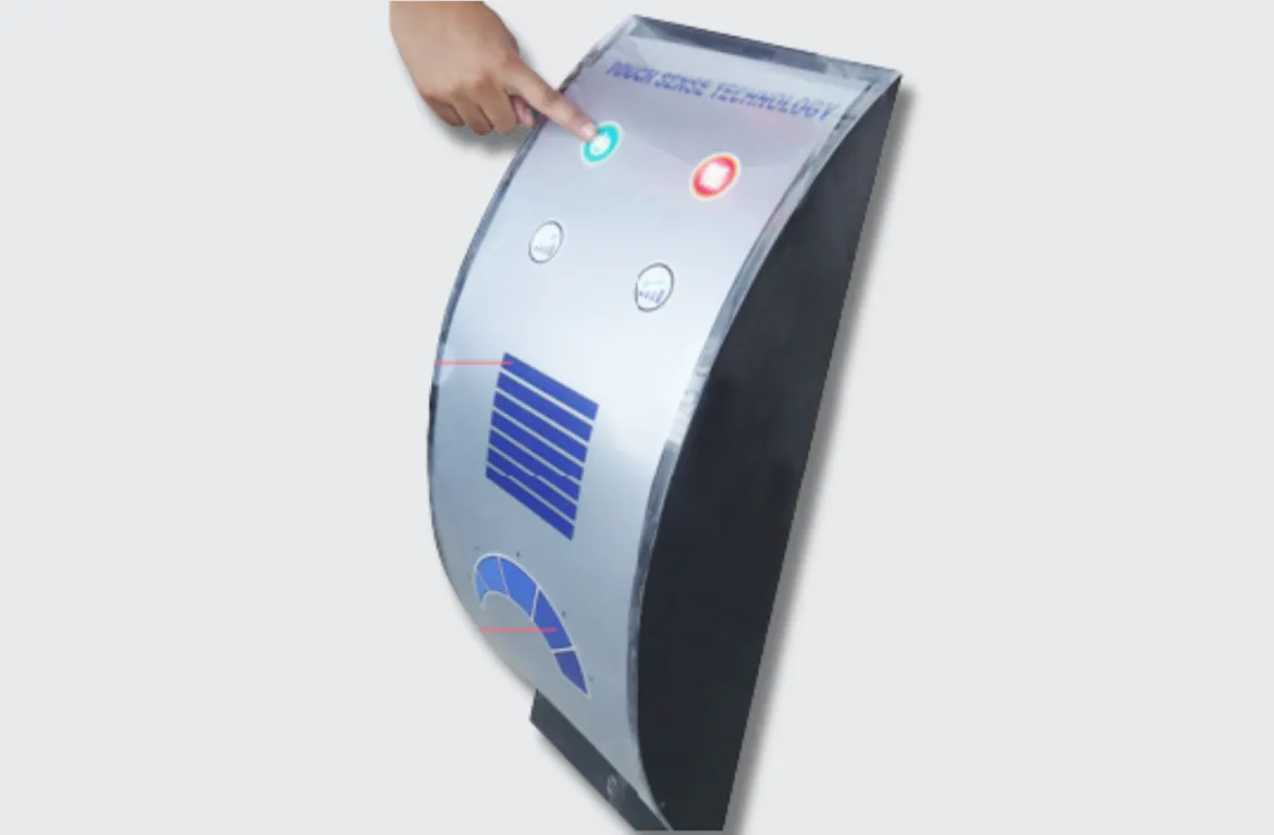 Flexible Capsense Keyboard