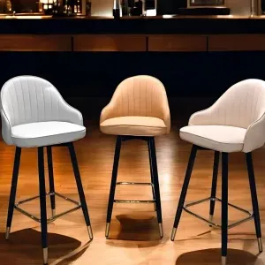 Contemporary Upholstered Counter/Bar Stools
